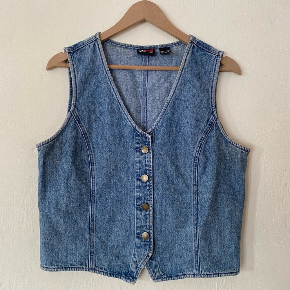 Vintage Denim Vest